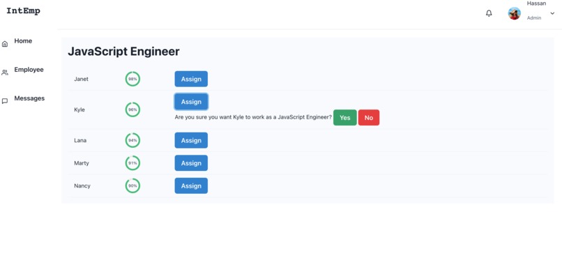 IntEmp – screenshot 3