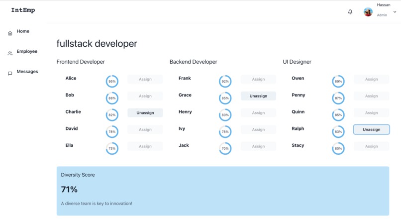 IntEmp – screenshot 4