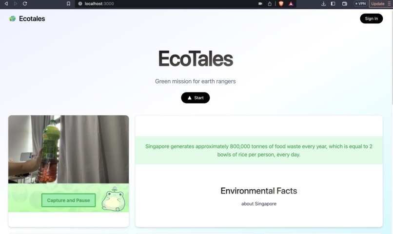 EcoTales.ai – screenshot 2