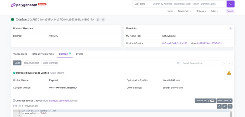 PayChain – screenshot 3