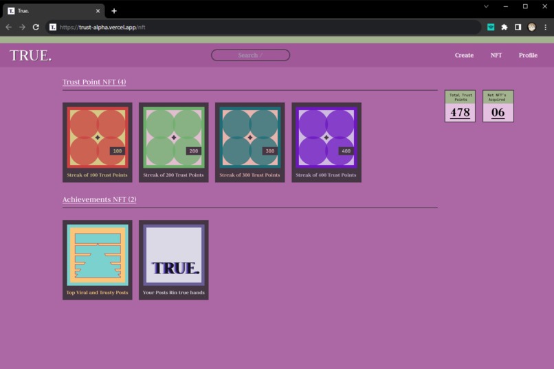 True – screenshot 9