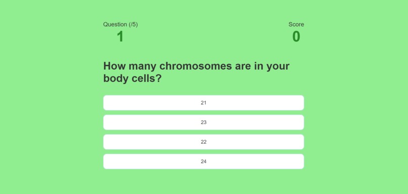 Science Quiz – screenshot 2