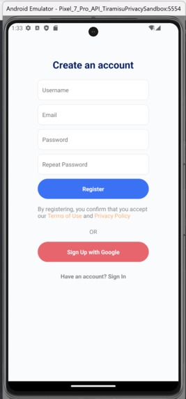 The Tack-App – screenshot 1