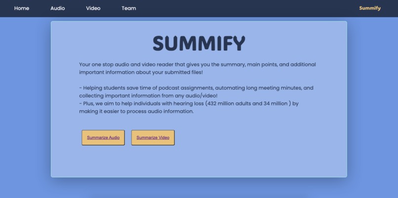 Summify – screenshot 1