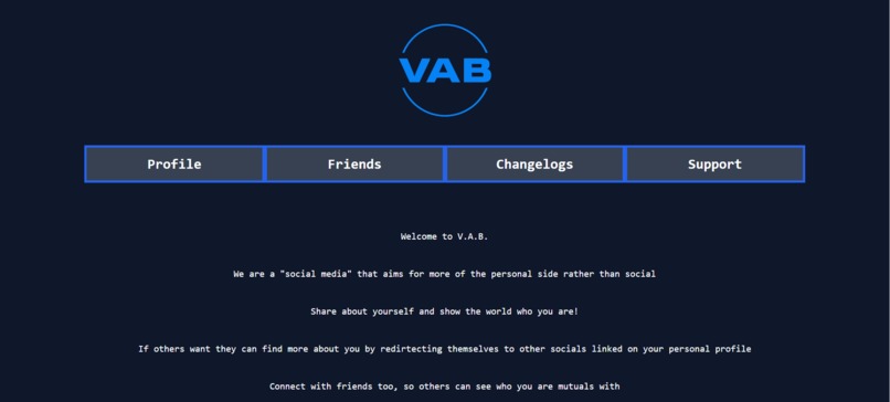 VAB (Virtual About Me) – screenshot 2