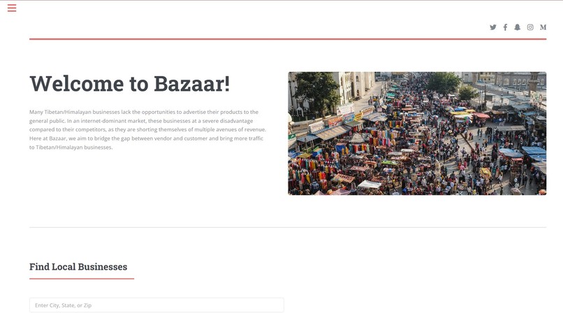 Bazaar – screenshot 1