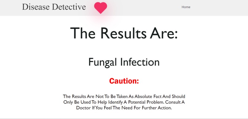 Home Disease Detector – screenshot 3