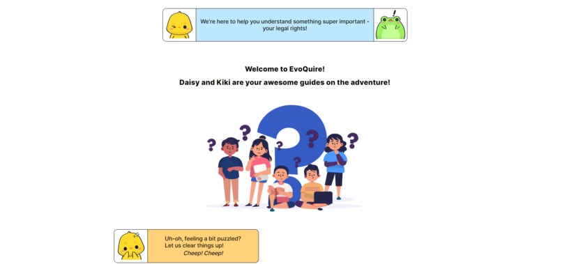 EvoQuire – screenshot 1