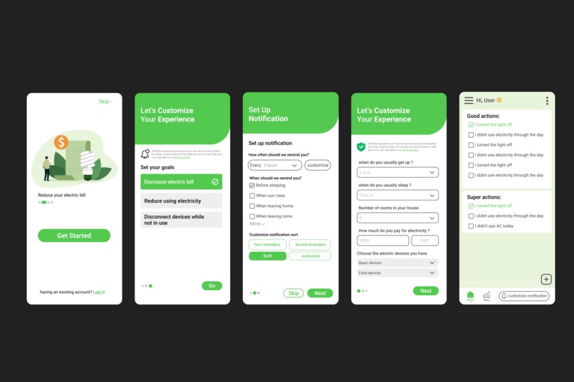 EcoReminder – screenshot 1