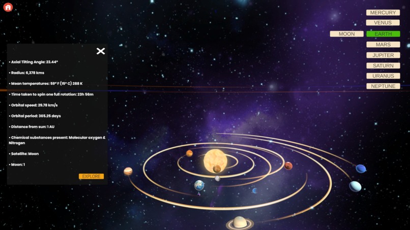 3D Planetarium Software  – screenshot 4
