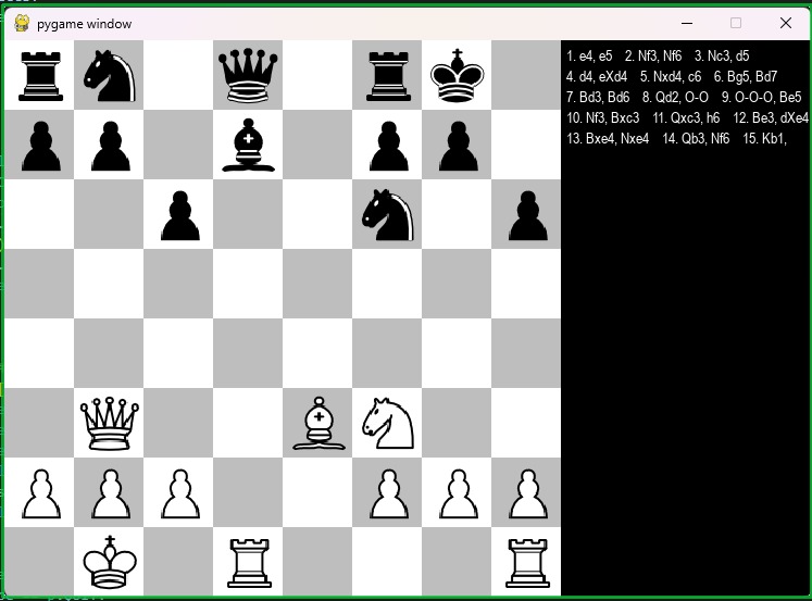 Accessible adapted ChessAI – screenshot 1