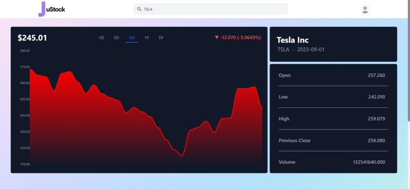Justock: Stock Market Analyzer – screenshot 2