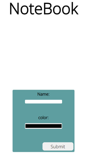 NoteBook – screenshot 2