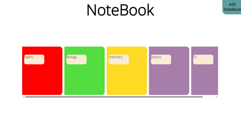 NoteBook – screenshot 1