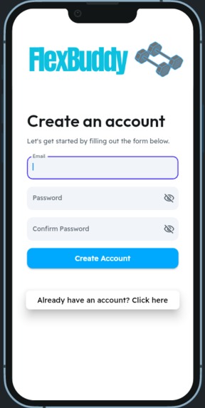 FlexBuddy App made with FlutterFlow – screenshot 1