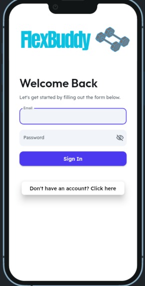 FlexBuddy App made with FlutterFlow – screenshot 2