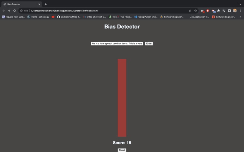 Bias Detector – screenshot 5