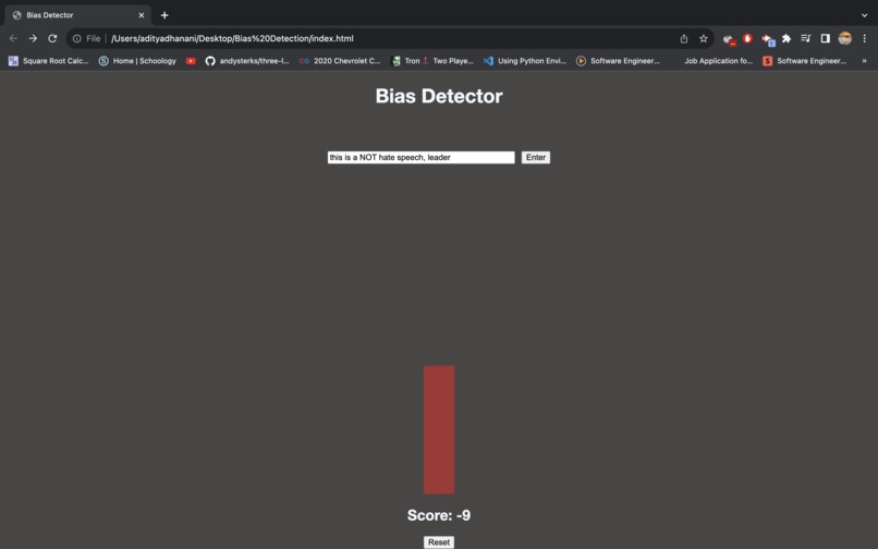Bias Detector – screenshot 6