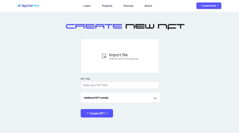 SprintMint – screenshot 2
