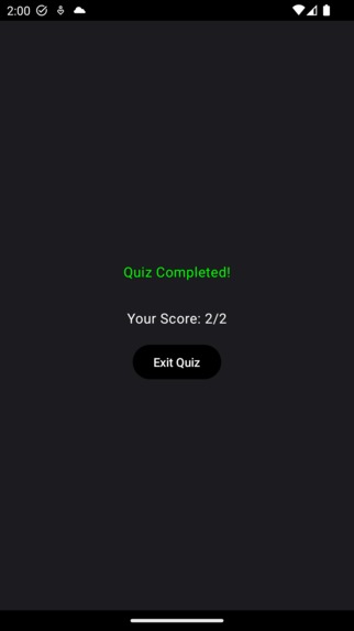 Classroom Quiz – screenshot 2