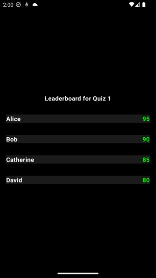 Classroom Quiz – screenshot 3