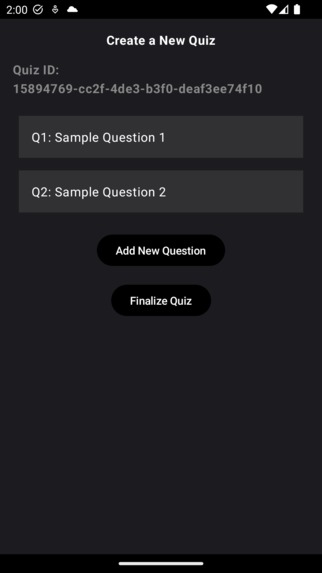 Classroom Quiz – screenshot 4