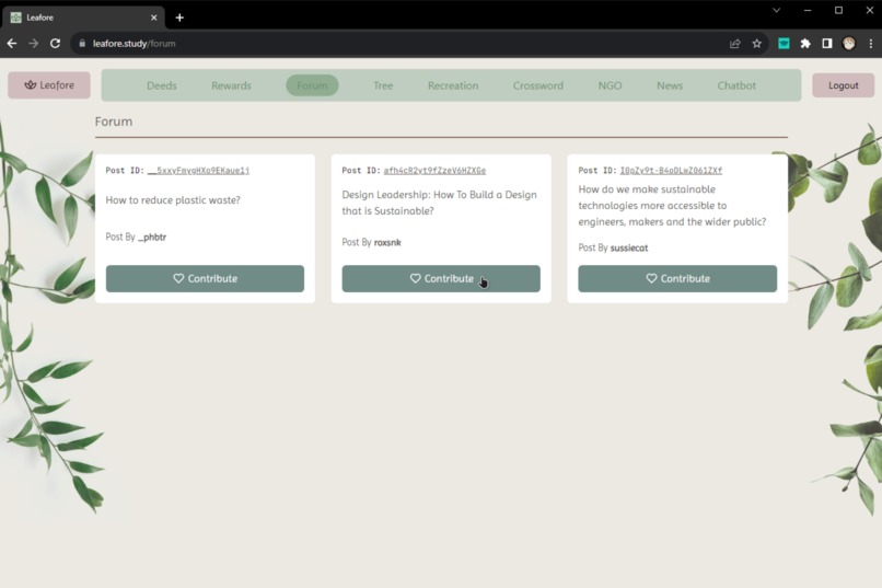 Leafore – screenshot 5