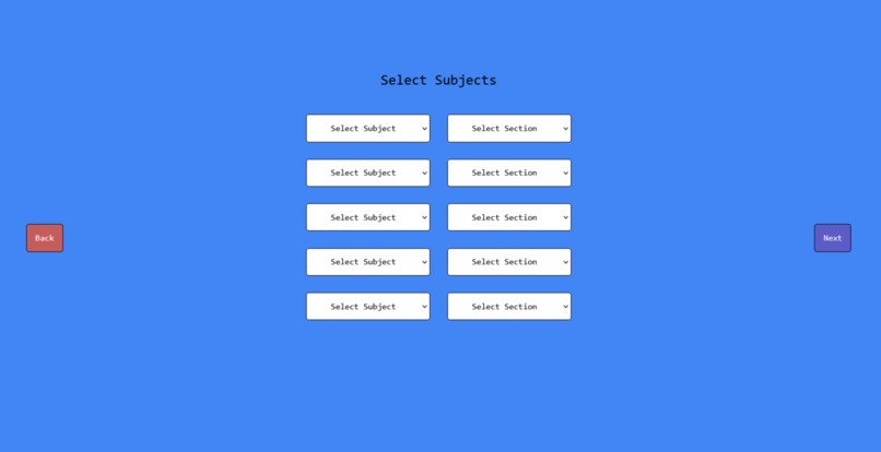 Smart TimeTable Genrator – screenshot 1