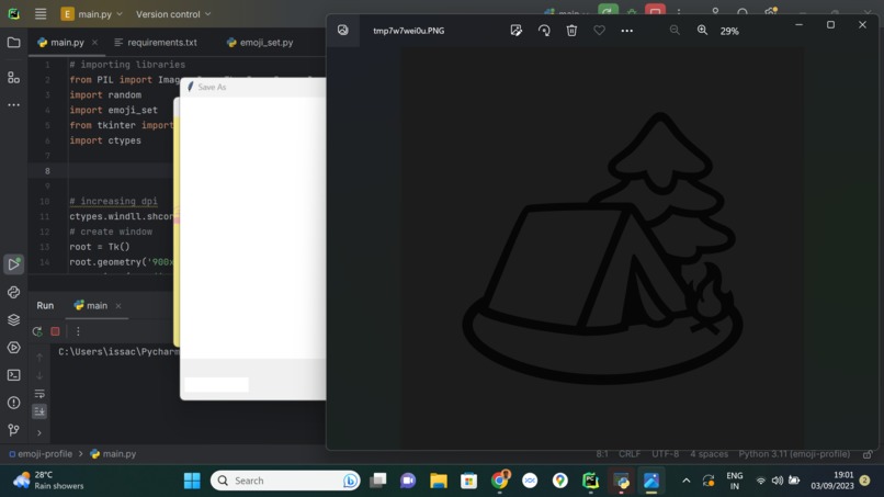 emojitar – screenshot 2