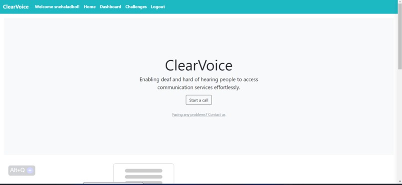 ClearVoice – screenshot 1