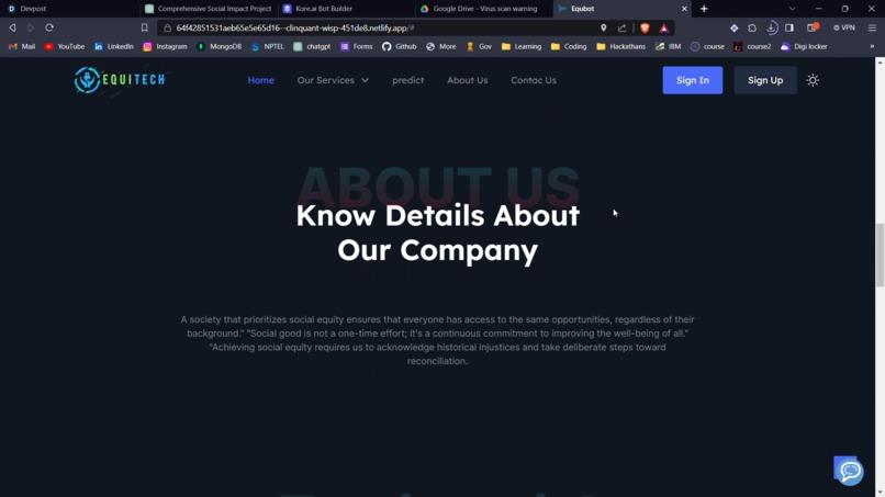 EmpowerAl – screenshot 2