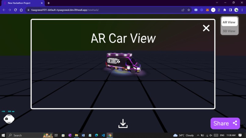 Augmented Reality Vehicle Showcase – screenshot 2