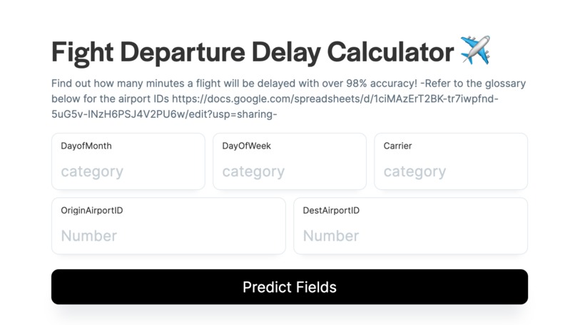 Fight Delay Calculator ✈️ – screenshot 1