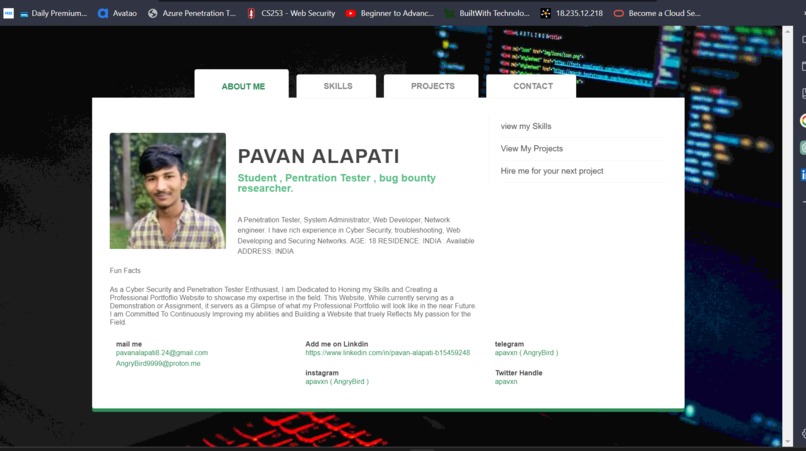 SET UP YOUR DOMAIN NAME – screenshot 1
