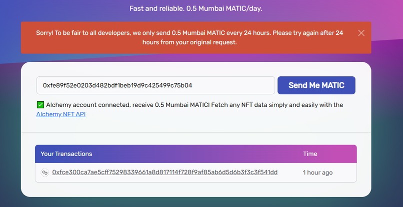 Programmable Wallet using Circle's Web3 Services – screenshot 2