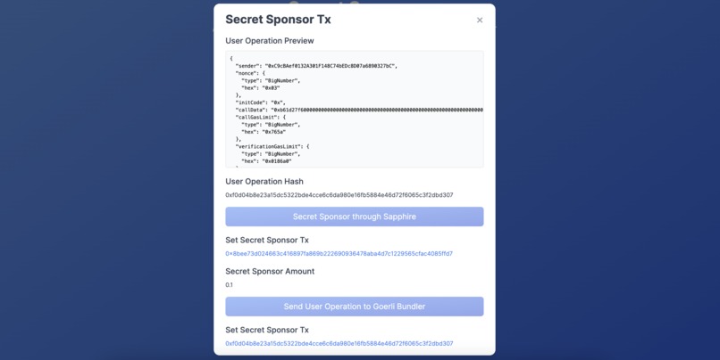 Secret Sponsor – screenshot 2
