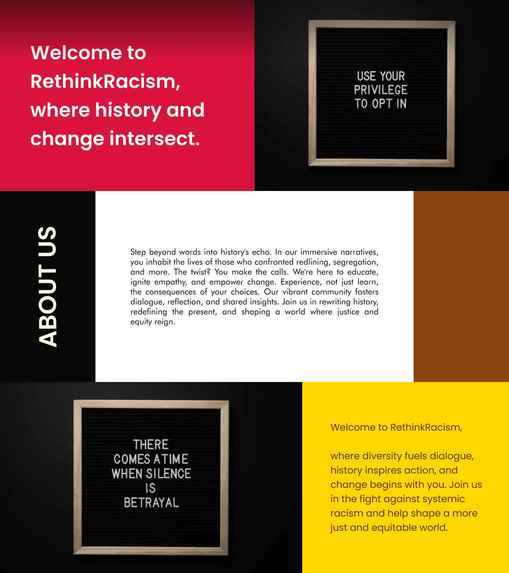 RethinkRacism – screenshot 2