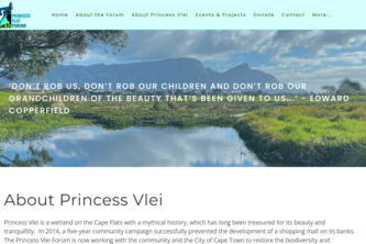 Princess Vlei Forum Internship