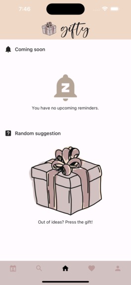 Gifty – screenshot 1