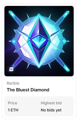 WPC - Bluest Diamond NFT – screenshot 1