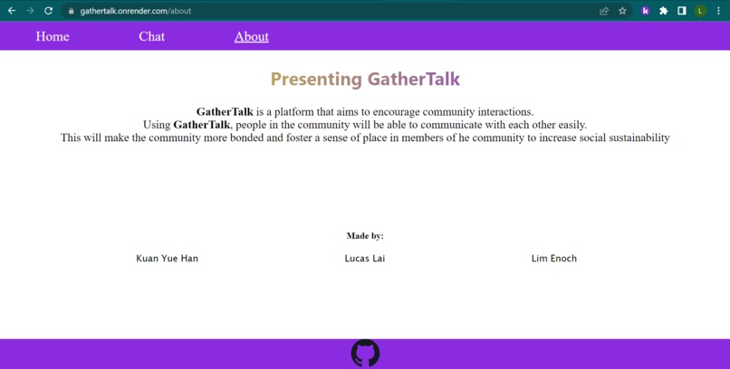 GatherTalk – screenshot 2