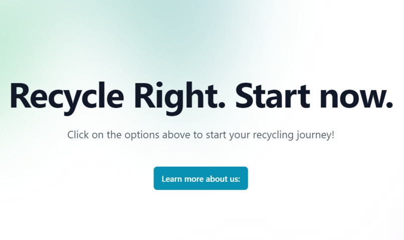 RecycleRight – screenshot 1