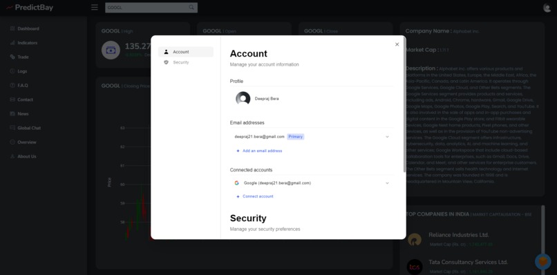 PredictBay – screenshot 2