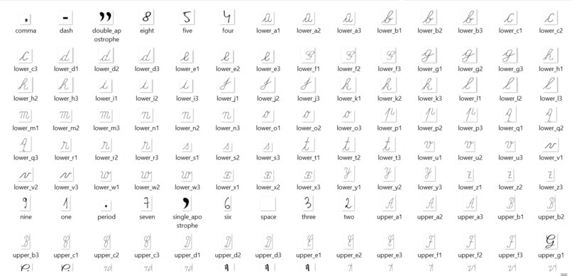 Dysgraphia web app – screenshot 5