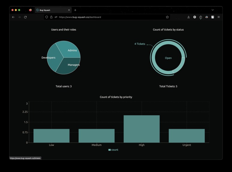 Bug Squash Website – screenshot 1