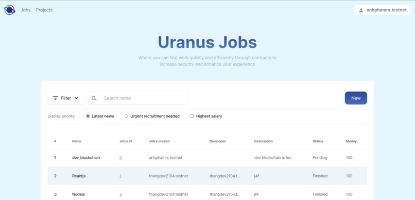 Smart Contract for Remote Jobs – screenshot 2