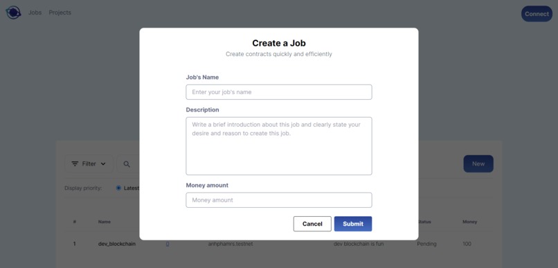 Smart Contract for Remote Jobs – screenshot 3