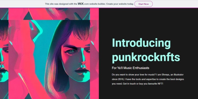 Personal Website – screenshot 1