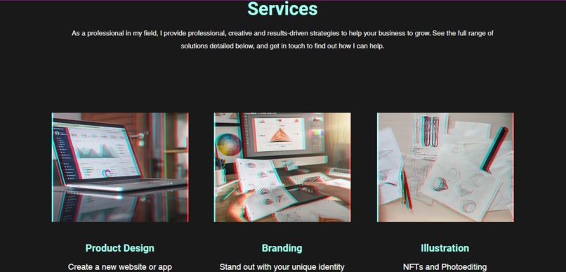 Personal Website – screenshot 4