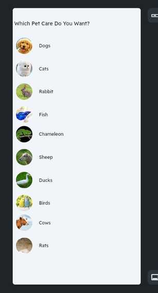 PETS CARE APP – screenshot 6